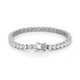 thumbnail image 1 of Pulseras de Moissanita de 3-5 Mm para Mujer Color D Claridad VVS1 Pulsera de Diamante Pulsera de Tenis de Moissanita S925 Plata de Ley Blanca/amarilla con Certificado, 1 of 9