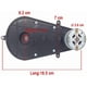 thumbnail image 3 of Motor de caja de cambios Weelye 24 V 30000 RPM para niños, 3 of 5