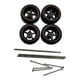 thumbnail image 5 of 4 Piezas Ruedas Y Neumáticos De Coche RC Accesorios De Coche De Aleación RC Para Bricolaje A Escala 1/64 Estilo Rojo B, 5 of 5