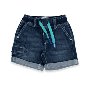 Bermuda Bebe Niño Denim Pillin