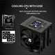 thumbnail image 3 of Enfriador de aire para CPU Thermalright Burst Assassin 120 Vision Black, 3 of 3