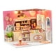thumbnail image 5 of Hecha a Mano, de Bricolaje, Mini Casa de Madera con Cubierta a Prueba de Polvo, de Construcción de Casa Pequeña para Niñas, Ni Heladería, 5 of 5