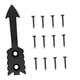 thumbnail image 5 of Euro Deer Skull Mount Hanger Kit Resistente De Ensamblaje Simple Resistente De Ensamblaje 12 PCS, 5 of 5