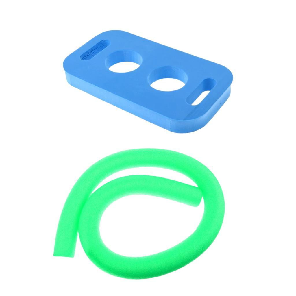 Magideal - Tubo De Espuma Flotante Para Piscina, Palo De Flotabilidad Para Niños Y Adultos, Palo Flotante Para Entrenamiento De Natación, Ideal Para Piscinas Al Aire Libre. Verde Azul