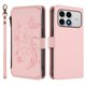 thumbnail image 2 of Funda Cartera Mariposa para [Xiaomi Poco F8 Pro] con Soporte y Cremallera Rosa, 2 of 6