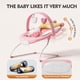 thumbnail image 4 of Saltador para Bebé Monniebaby Rosa con Vibraciones y Música 0-9 kg, 4 of 7