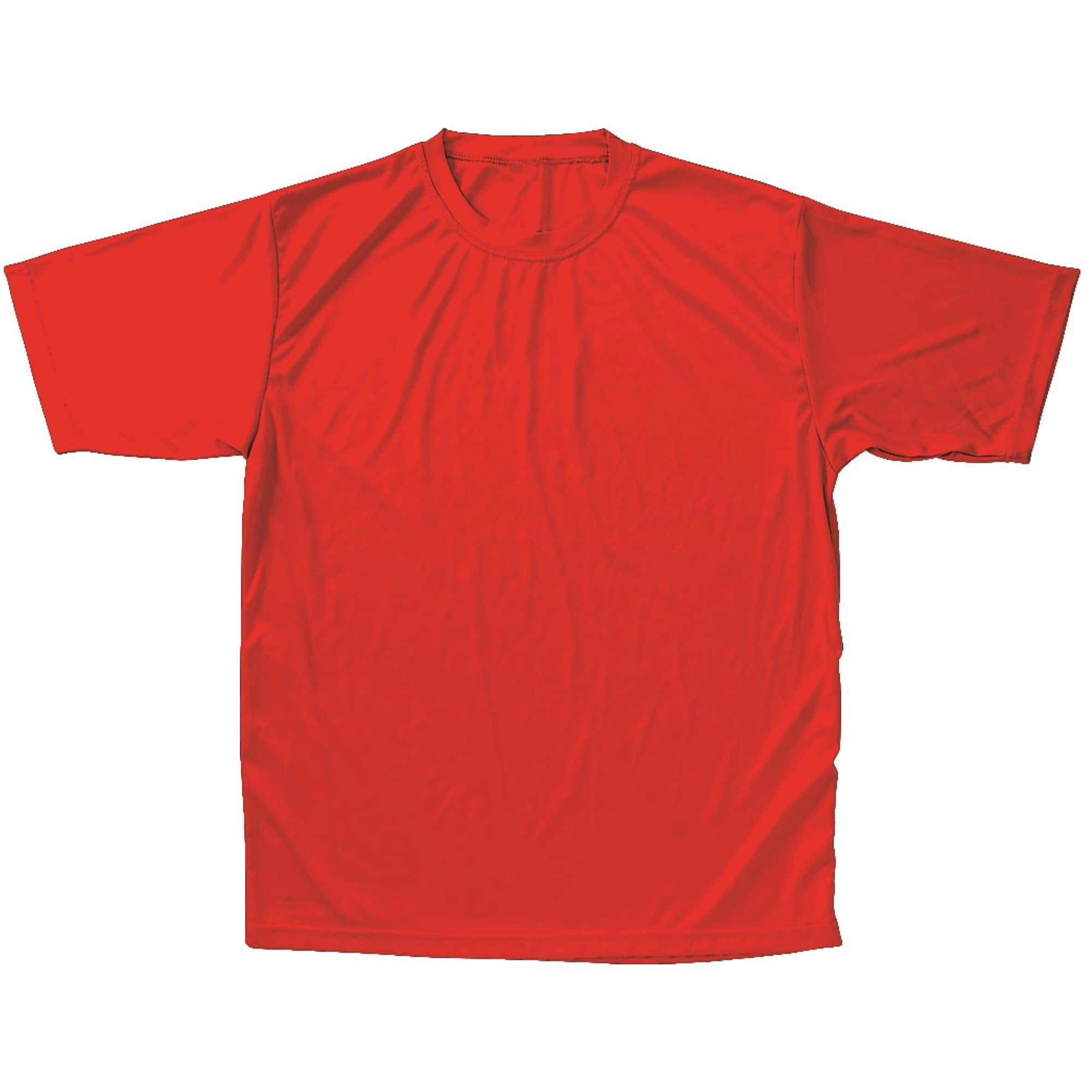 Camiseta Martin Sports Moisture Management Para Adulto En Color Rojo, Talla S