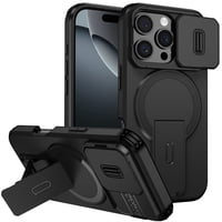 Funda Foxdock Para Iphone 16 Pro – Magnética Antigolpes Con Soporte Y Protección Doble