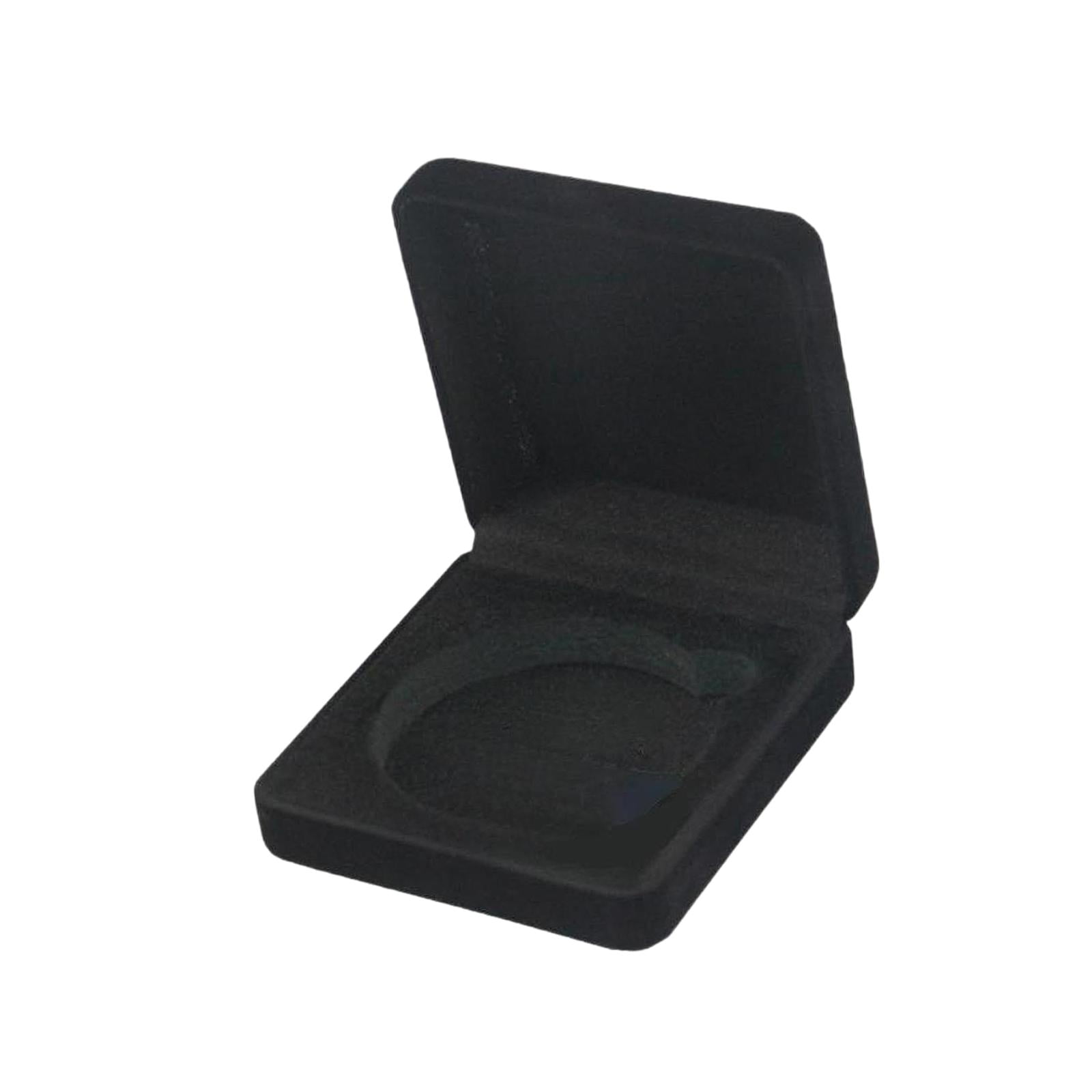 Bothyi - Caja De Monedas De Desafío Para Coleccionistas Estuche De Colección Para Exhibición De Medallas De Desafío Negro
