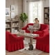 thumbnail image 1 of Juego de Fundas Cubre Sillon Turco 3+1+1 con Textura de Burbuja, 1 of 6