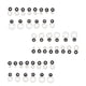 thumbnail image 4 of 42 piezas de silicona y cerámica Guías de ca?as de pescar Kit de reparación Punta de varilla Anillos de ojo, 4 of 5