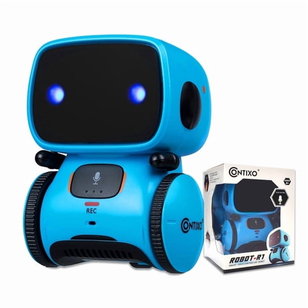 Robot Interactivo Contixo R1 para Niños con Control por Voz y Tacto, Canta, Baila y Repite, 3+ Años