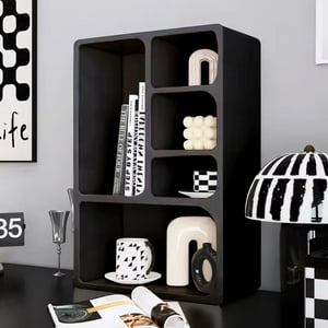 Santú Home & Deco - Repisa Organizador Geométrico Bogen Negro