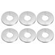 thumbnail image 1 of Uxcell 6pcs Brida Dividida de Pared 1.02" Acero Inoxidable Cubierta de Agujero de Pared Autoadhesiva, 1 of 7
