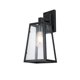 thumbnail image 1 of Aplique Farol Rectangular Porta Ampolleta E27 Negra, 1 of 4