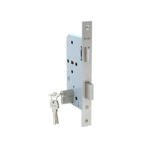 Stark Design - Cerradura De Embutir Puerta Acceso Principal, Cilindro Ambos Lados. (Acero Inoxidable 304). Sku: Sde200-Ai.Cl70