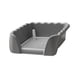 thumbnail image 1 of Caja de arena para inodoro para perros, valla elevada desmontable, bandeja para orinal de entrenamiento extraíble para conejos, otras mascotas, , gris, 1 of 5
