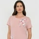 thumbnail image 3 of Polera Mujer M/C Focal Print Rosa Corona, 3 of 5