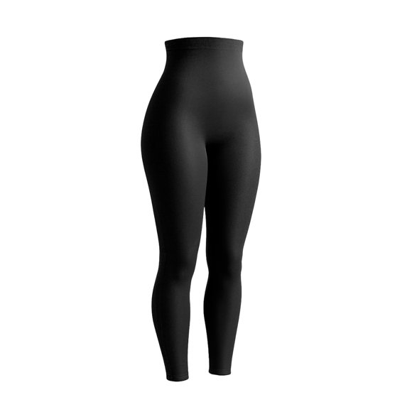 PANTALONES SHAPERMINT Leggings de cintura alta negros, opacos