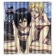 thumbnail image 1 of Cortina de ducha de Attack on Titan con ganchos (167 x 183 cm), 1 of 3
