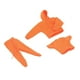 thumbnail image 5 of 1/12 Traje De Sudadera Para Hombre Y Mujer Para Figura De Acción De 6 "naranja, 5 of 5