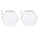 thumbnail image 3 of 2xWall Hanging Planter Glass Florero Hidropónico Plant Pot Terrarium Hexagon13cm, 3 of 7