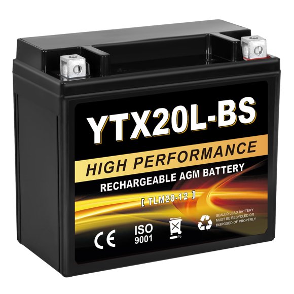 Batería Daakmax YTX20L-BS 12V 20Ah AGM Sellada