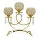 thumbnail image 3 of Candelabro De Cristal De Mosaico Hueco Candelabro Soporte Boda Centro De Mesa De La Casa, 3 of 5