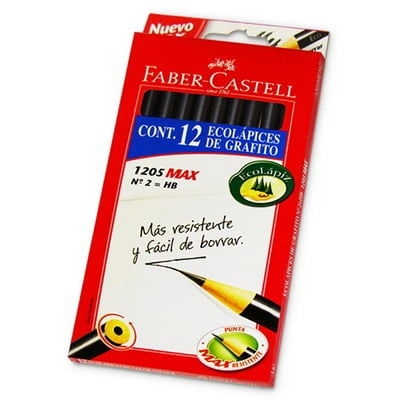 Estuche Lápiz Grafito 12 Unidades  Faber-Castell