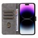 thumbnail image 4 of Funda Billetera para iPhone 16 Pro Max con Soporte - Cartera de Cuero con Ranuras Marrón, 4 of 5