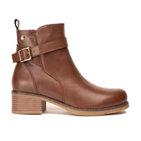 Botín Casual Mujer Camel Nosihle Chinitown