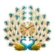 thumbnail image 5 of Reloj De Pared De Pavo Real Creativo, Reloj De Pared Que No Hace Tictac, Moda Para Oficina, Hogar, Estilo B, 5 of 5