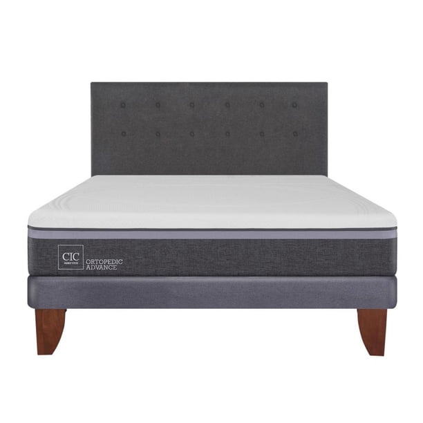 Cama Europea Ortopedic Advance 2 Plaza Base Normal