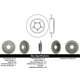 thumbnail image 2 of Disco Freno para auto Ford Explorer 2002-2005 Trasero, 2 of 3