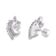 thumbnail image 1 of Aros de Unicornio con Circones de Plata 925, 1 of 2