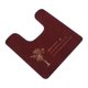 thumbnail image 4 of Alfombrilla Para Inodoro En Forma De U Antideslizante Absorbente Ultra Suave Lavable Rojo Oscuro, 4 of 5