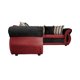 thumbnail image 2 of Seccional Dominga Chenille Tipo Lino Rojo 3 Cuerpos, 2 of 5