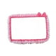 thumbnail image 2 of Marco De Pantalla De Computadora, Cubierta De Borde, Funda Protectora De Tela De Encaje Con Lazo De 23 A 26 Pulgadas, Rosa Rojo, 2 of 5