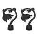 thumbnail image 1 of 2x Cortina Polo Ends Cortinas Carril Tapa De La Cabeza Polo Curtain Rod Finials Para El Hogar Estilo A, 1 of 5