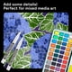 thumbnail image 5 of Set de 5 Marcadores de Pintura Blanca Artistro Punta Extra Fina 0.7 mm, 5 of 9