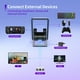 thumbnail image 2 of Docking Station AARONMEI HDMI 4K USB Tipo-C PD Plata, 2 of 3