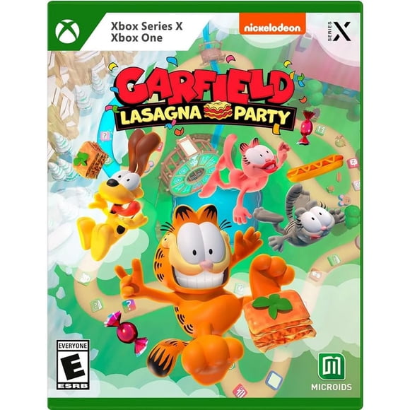 Videojuego Garfield Lasagna Party Para Series X Y One