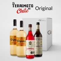 Casa Grande, Mitjans, Rossard - Terremoto Original 2Pipeño +Granadina +Fernet R.