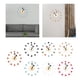 thumbnail image 4 of Reloj De Pared Con Bola Redonda, Sencillo, De Mediados De Siglo, Para Sala De Estudio, Decoración De Dormitorio, Relojes Con Bola Naranja, 4 of 7