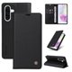 thumbnail image 5 of Funda Billetera de Cuero para Samsung Galaxy A36 5G con Tarjetero y Soporte - Tapa Magnética Negro, 5 of 6