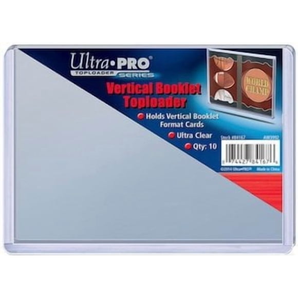 Cardtop Loader Ultra Pro Libreta Vertical, Paquete De 10