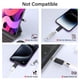 thumbnail image 4 of Adaptador USB C a Lightning con certificación YFMaiQi MFi de 27 W (paquete de 2), 4 of 7