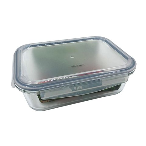 Imahe - Contenedor Hermetico Vidrio Rectangular 1.5 Lt