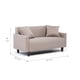 thumbnail image 4 of Sofá Living 2 Cuerpos Moderno Beige 157X80 Lisboa, 4 of 9