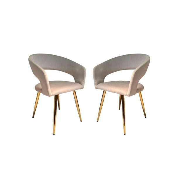 Pack 2 Sitiales Florencia Silla Para Comedor Beige